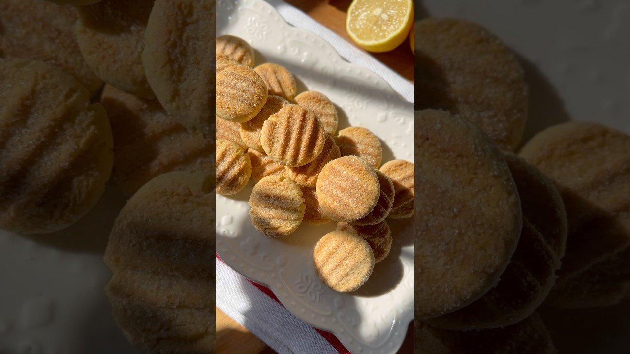 Receta de Galletas de limón caseras