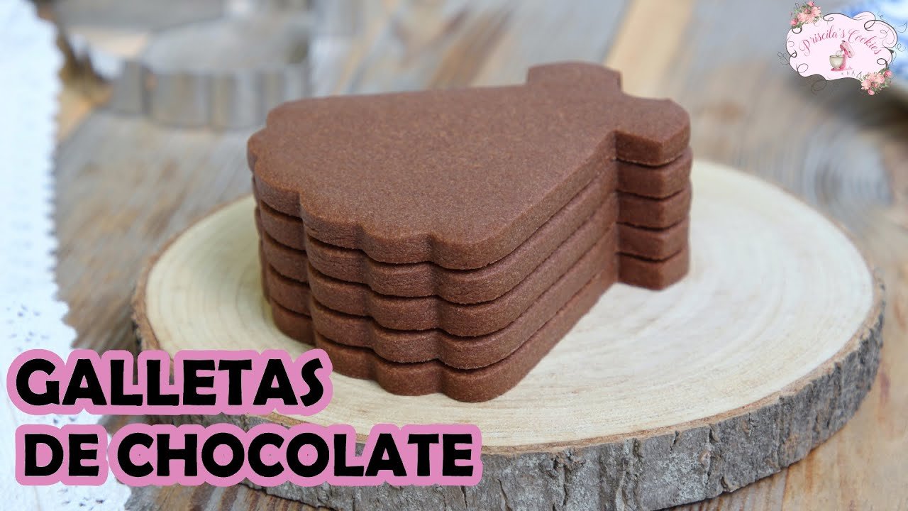 Receta de Galletas de mantequilla con chocolate