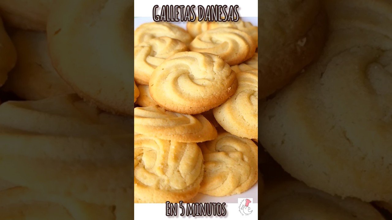 Receta de Galletas de mantequilla danesas