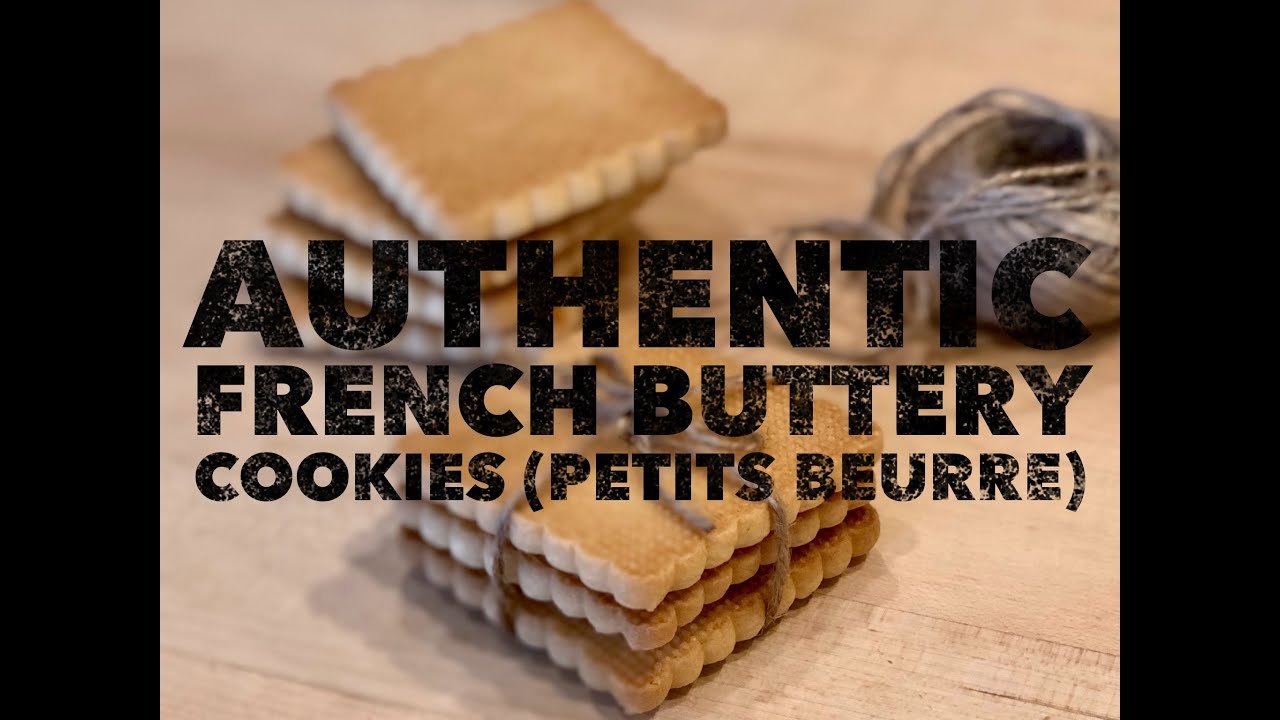 Receta de Galletas de mantequilla francesas (petit beurre)