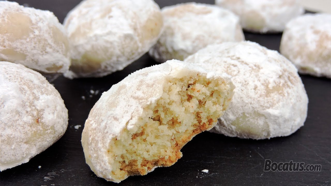 Receta de Galletas de mantequilla y almendra