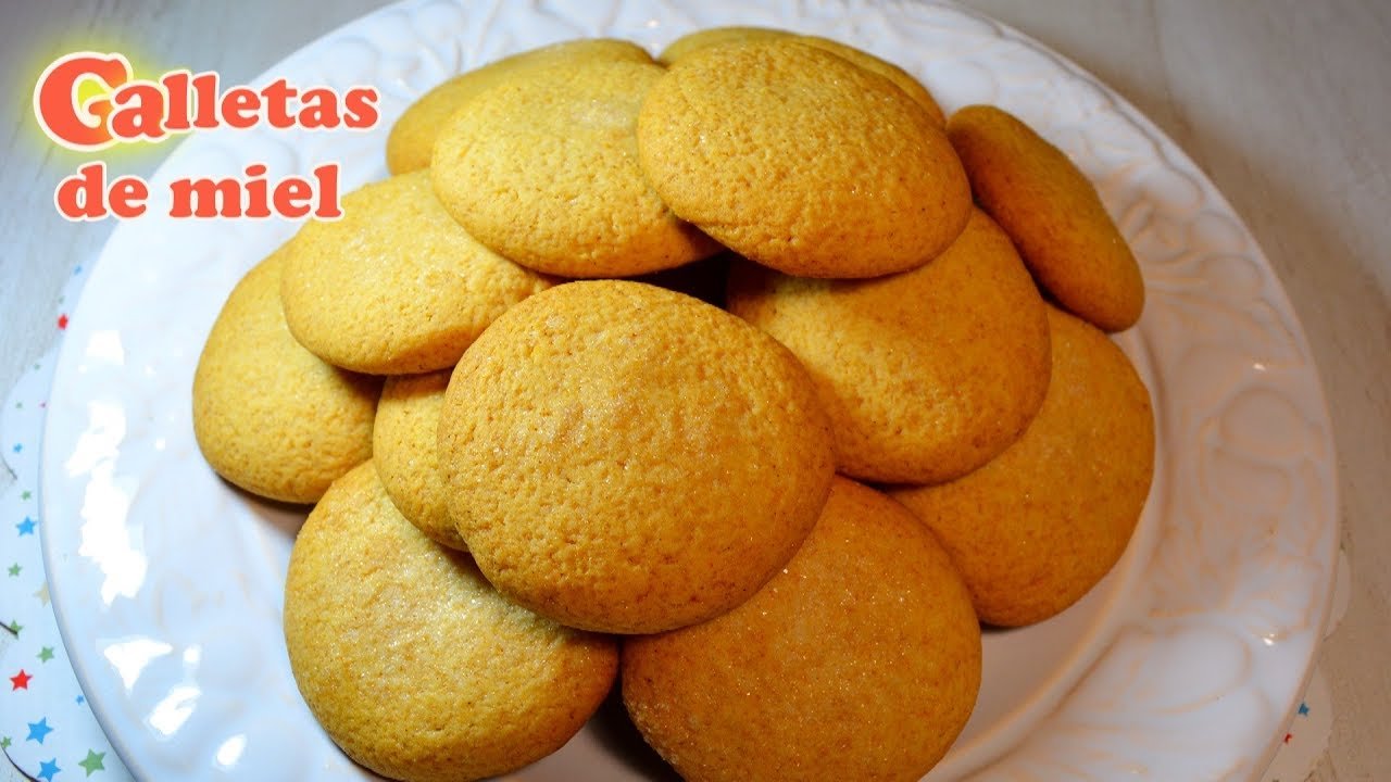 Receta de Galletas de miel caseras