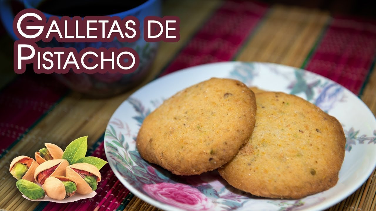Receta de Galletas de pistacho