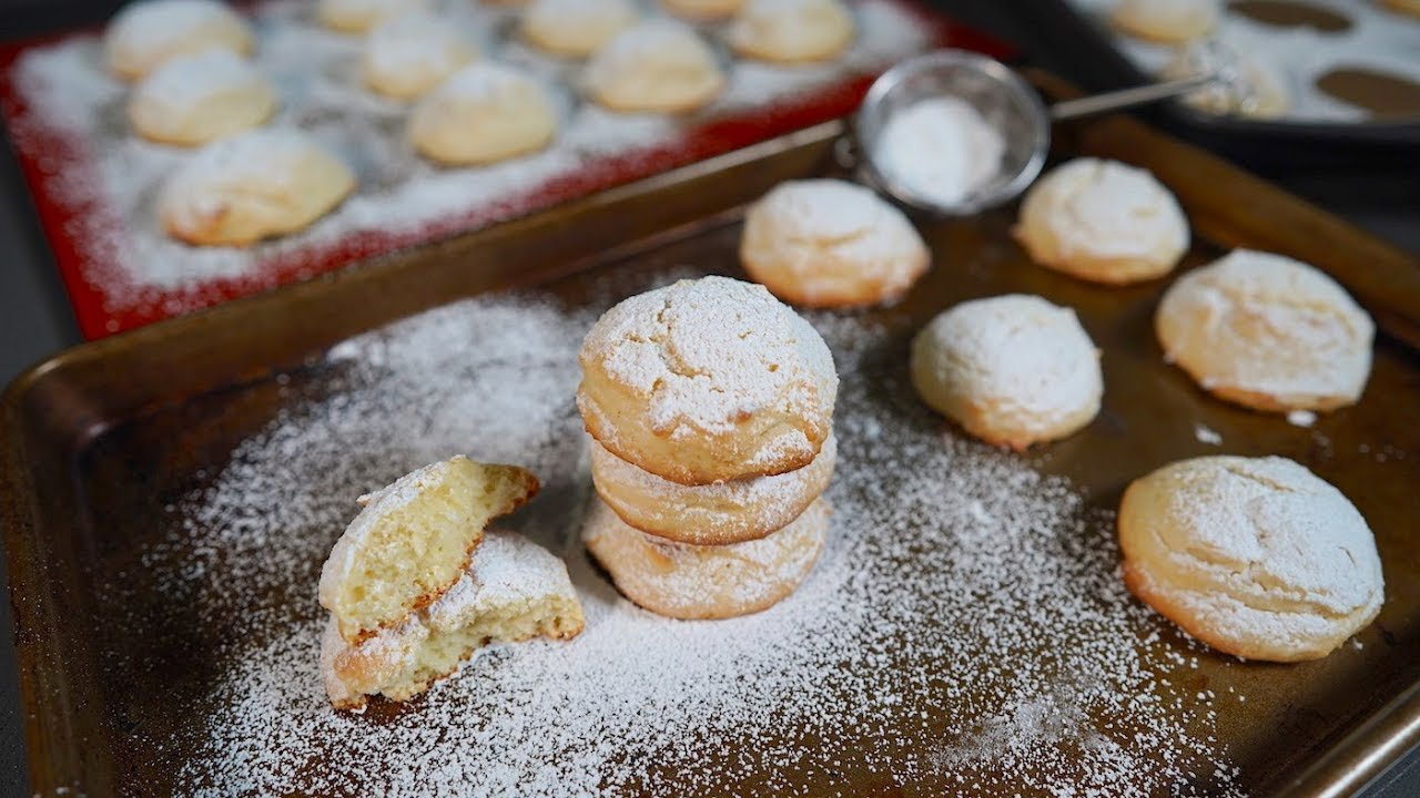 Receta de Galletas de queso crema