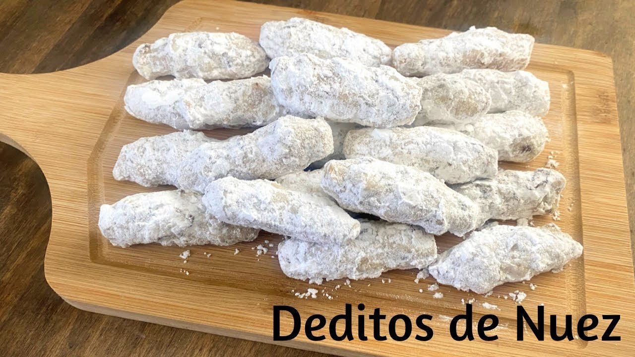 Receta de Galletas dedos de novia