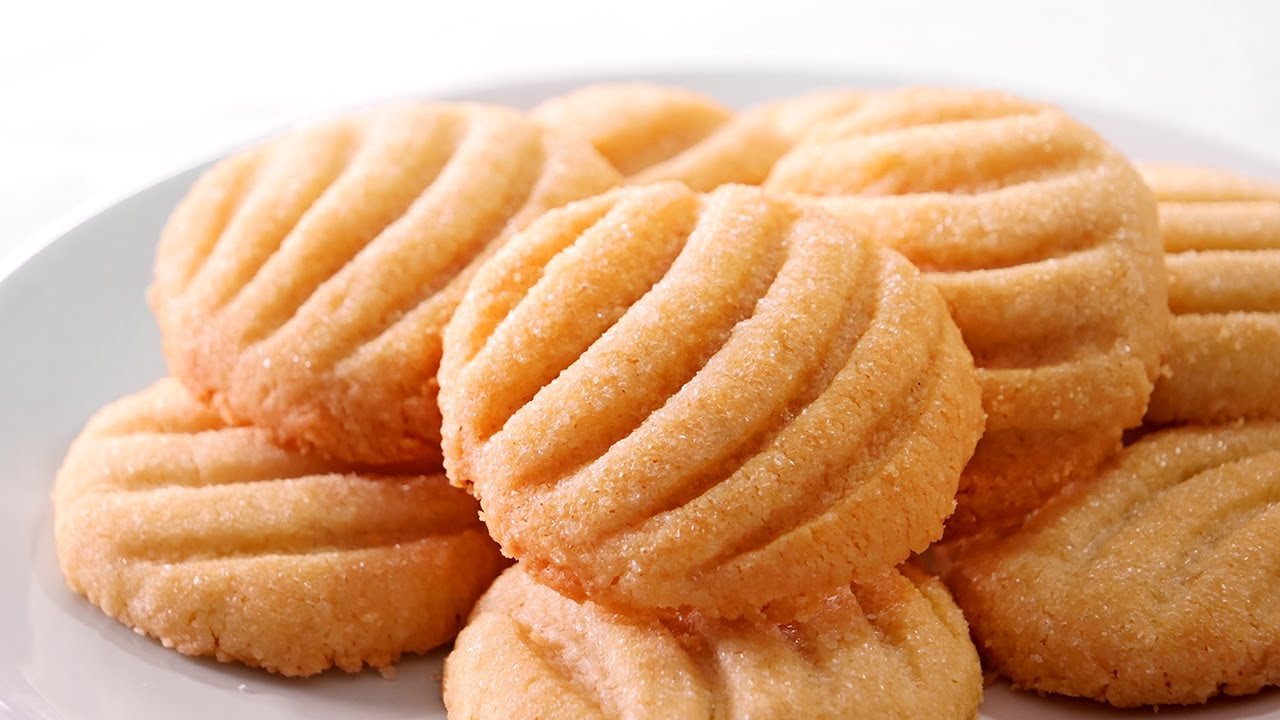 Receta de Galletas finas de mantequilla
