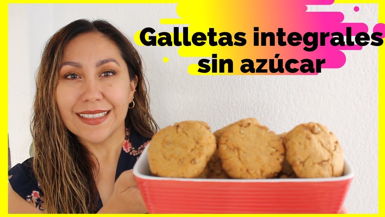 Receta de Galletas integrales sin azúcar