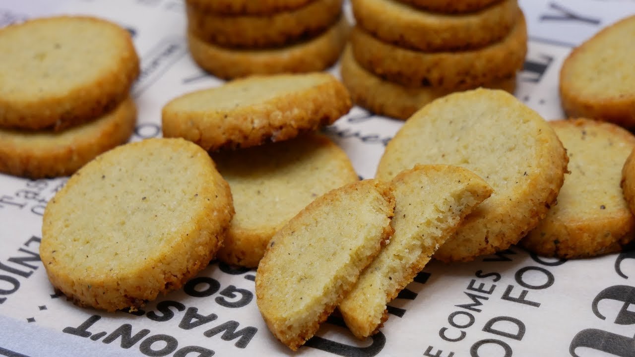 Receta de Galletas saladas de queso