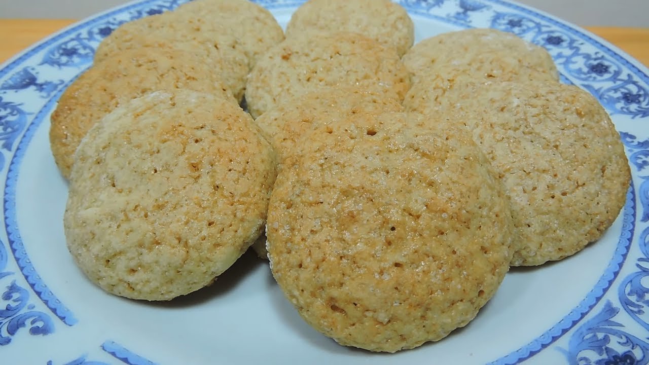 Receta de Galletitas integrales de limón