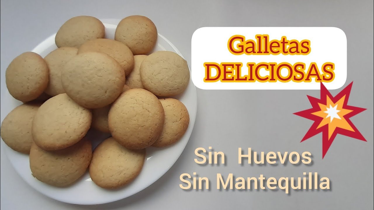 Receta de Galletitas sin huevo y sin manteca