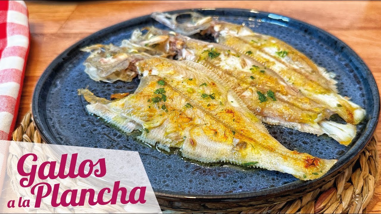 Receta de Gallo a la plancha