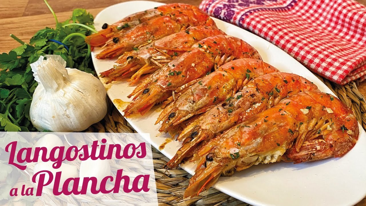 Receta de Gambas a la plancha