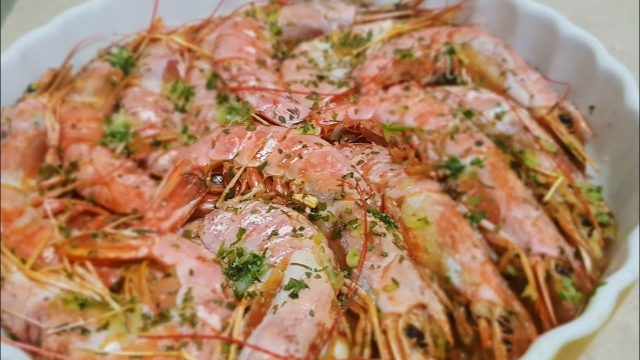 Receta de Gambones al microondas