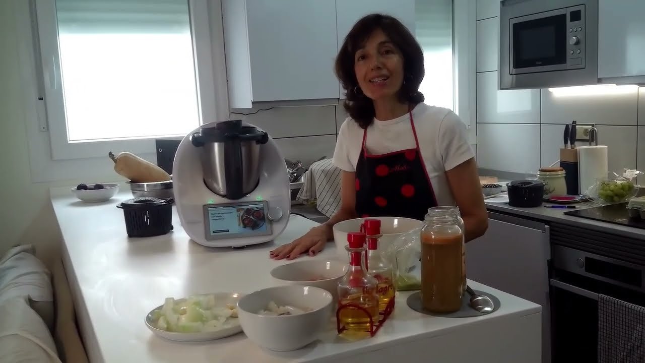 Receta de Garbanzos con chocos con Thermomix