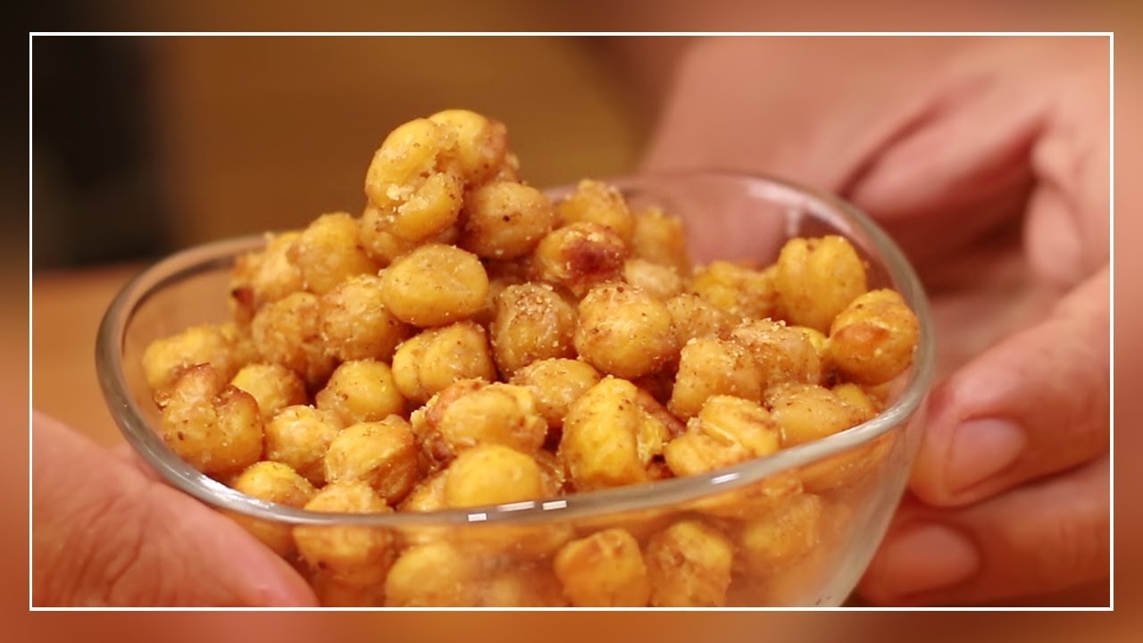 Receta de Garbanzos tostados con especias