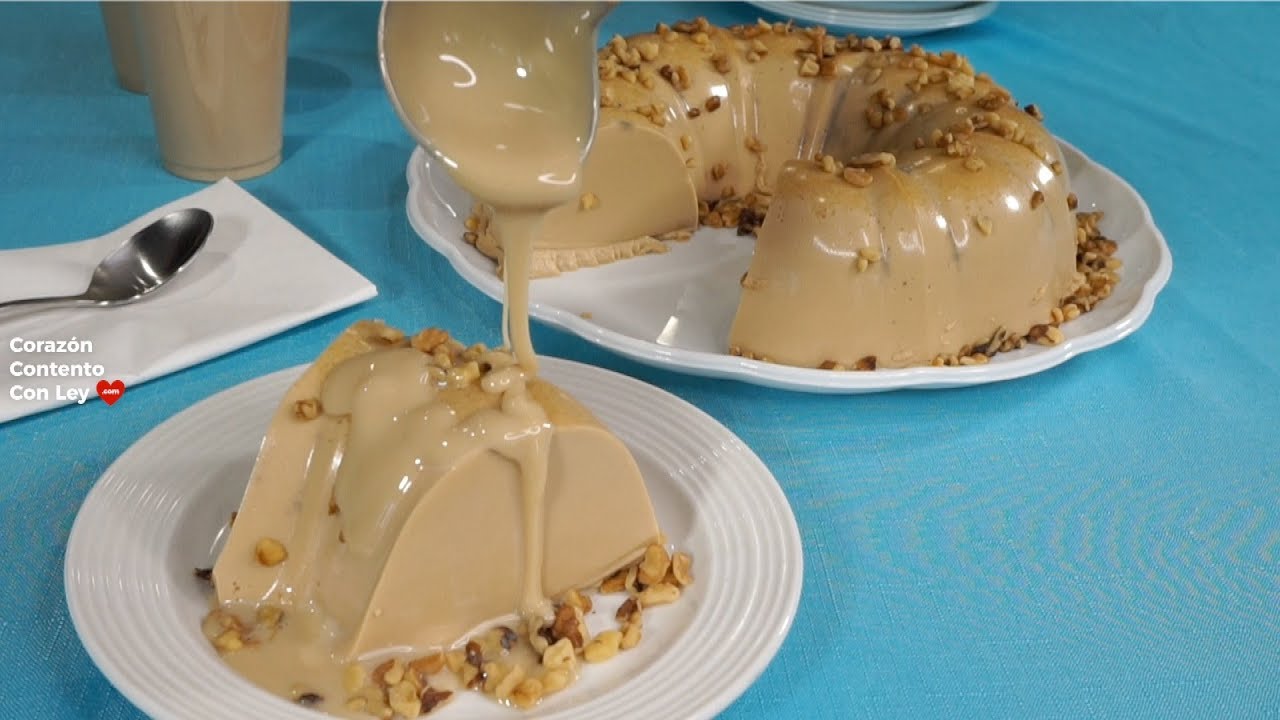 Receta de Gelatina de café