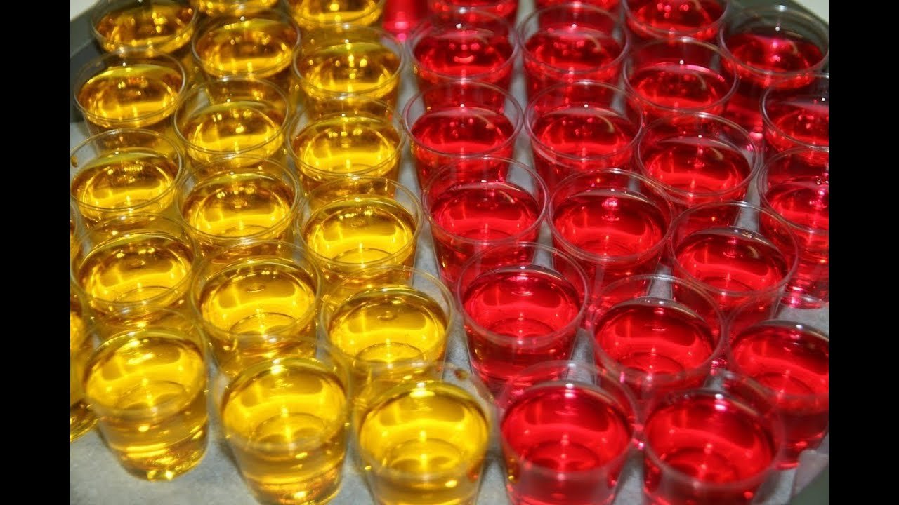 Receta de Gelatina de fresa y vodka