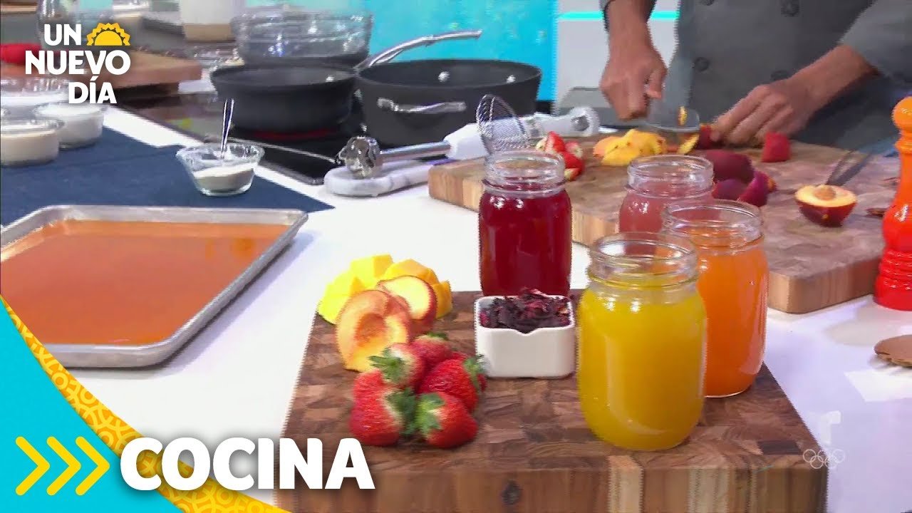 Receta de Gelatina de frutas