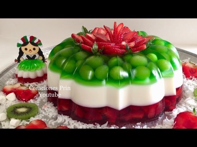Receta de Gelatina mexicana