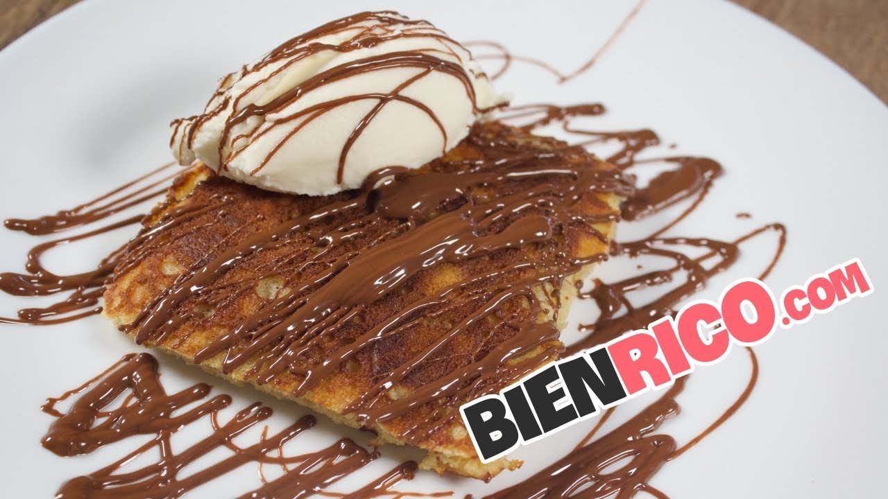 Receta de Gofres sin gofrera