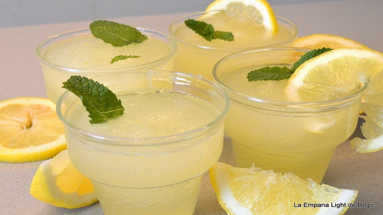 Receta de Granizado de limón fácil