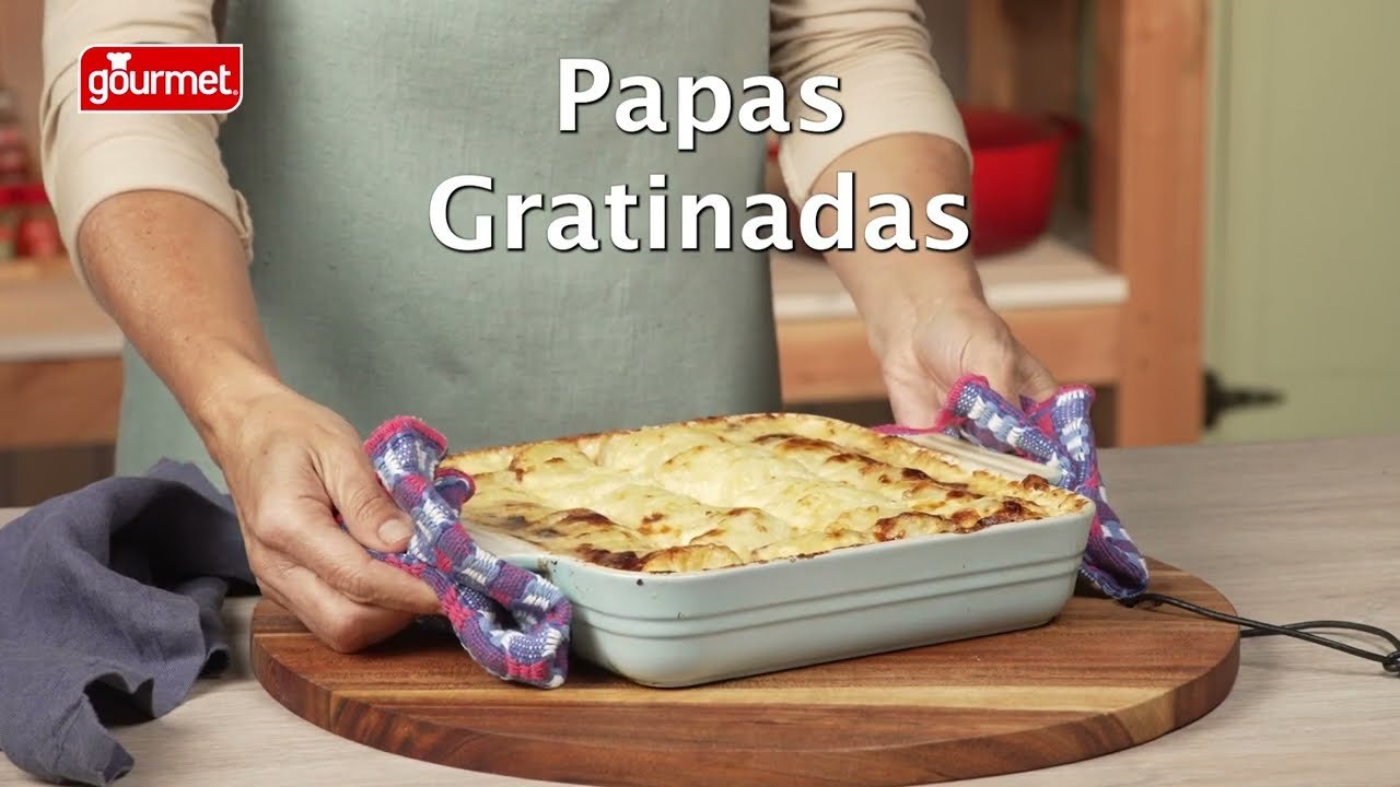 Receta de Gratín de papa