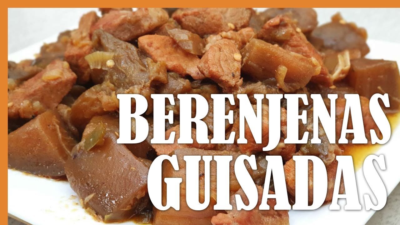 Receta de Guisado de berenjenas con carne