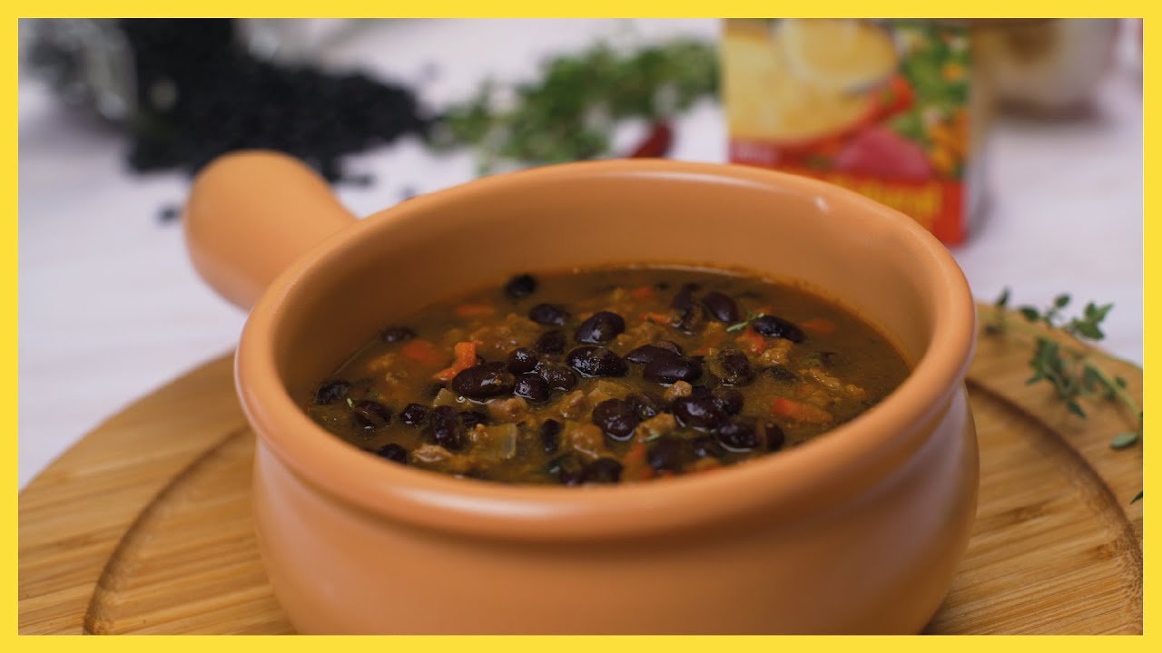 Receta de Guiso de frijoles con carne