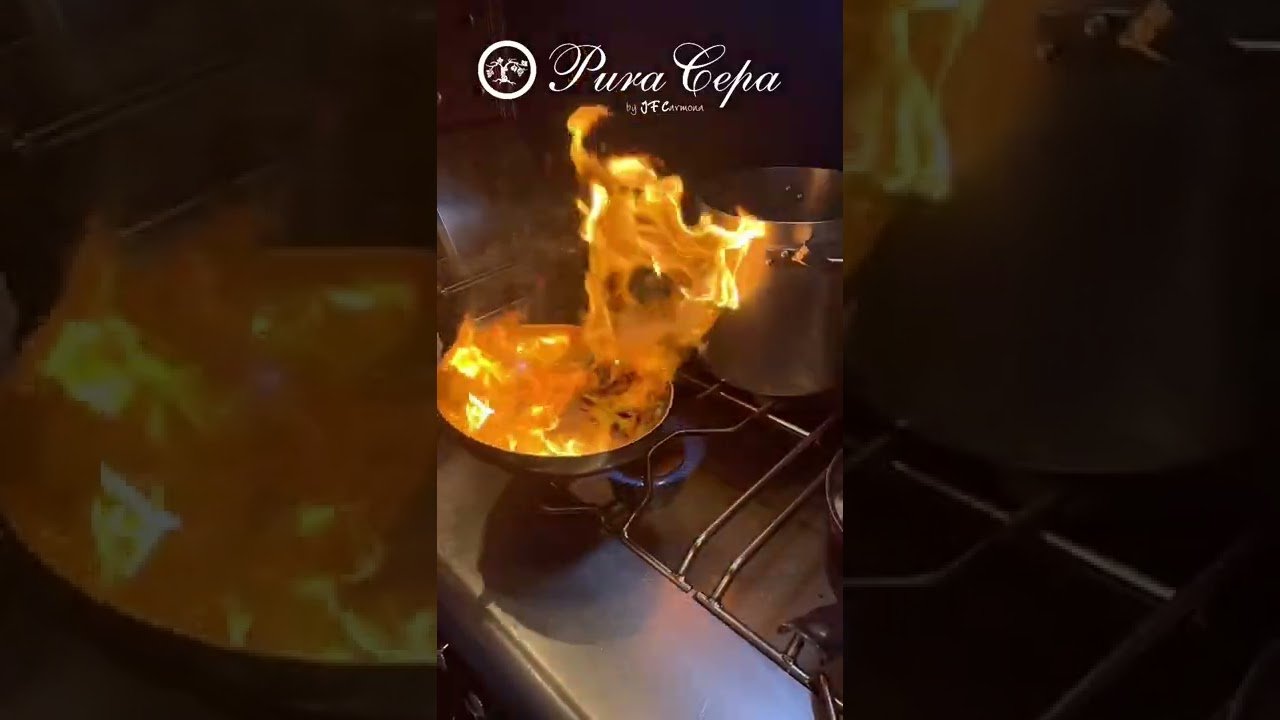 Receta de Habas al wok con espárragos trigueros y ajos tiernos al aceite de oliva virgen