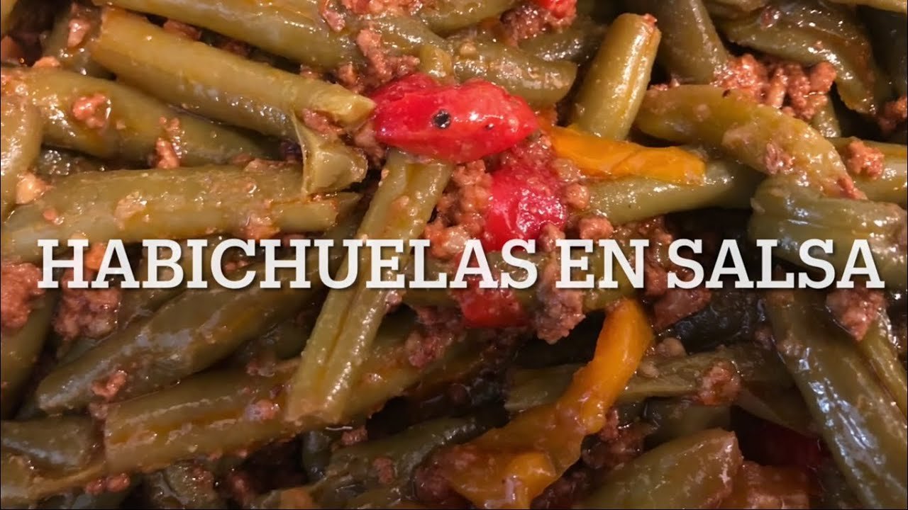 Receta de Habichuelas en salsa