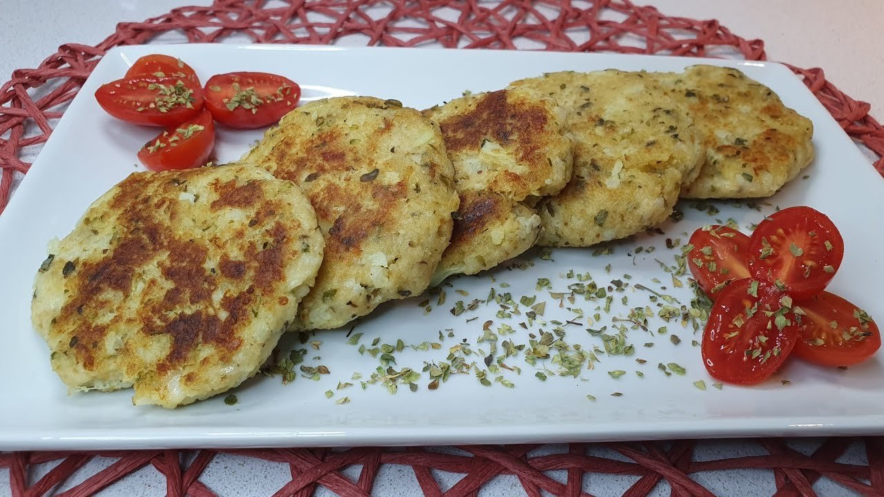 Receta de Hamburguesa de coliflor y queso