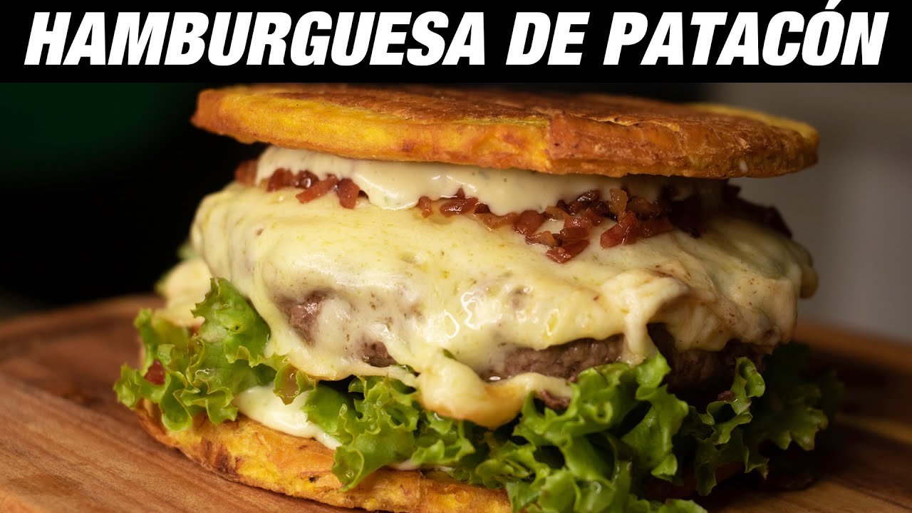 Receta de Hamburguesa de plátano