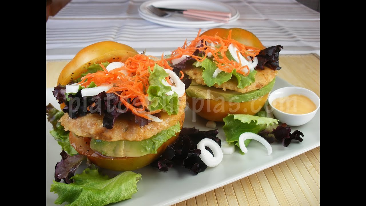 Receta de Hamburguesas de atún light