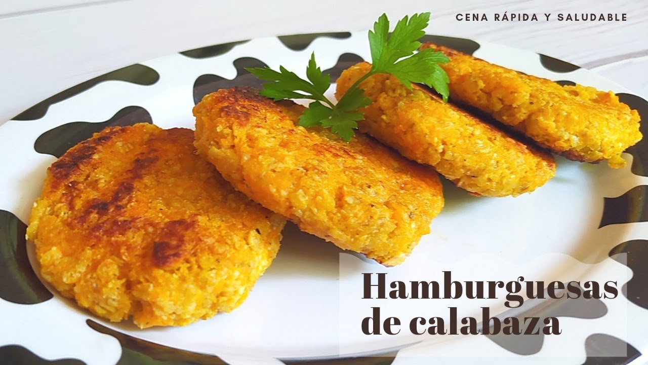 Receta de Hamburguesas de calabaza y arroz
