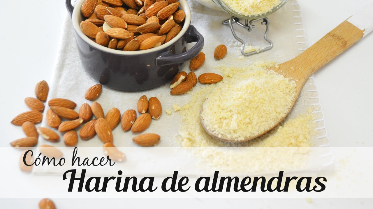 Receta de Harina de almendra casera