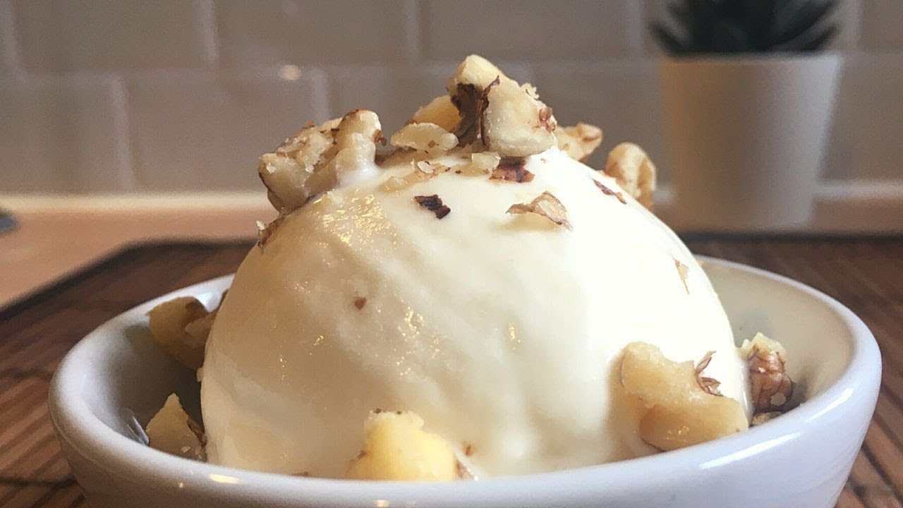 Receta de Helado de chocolate blanco
