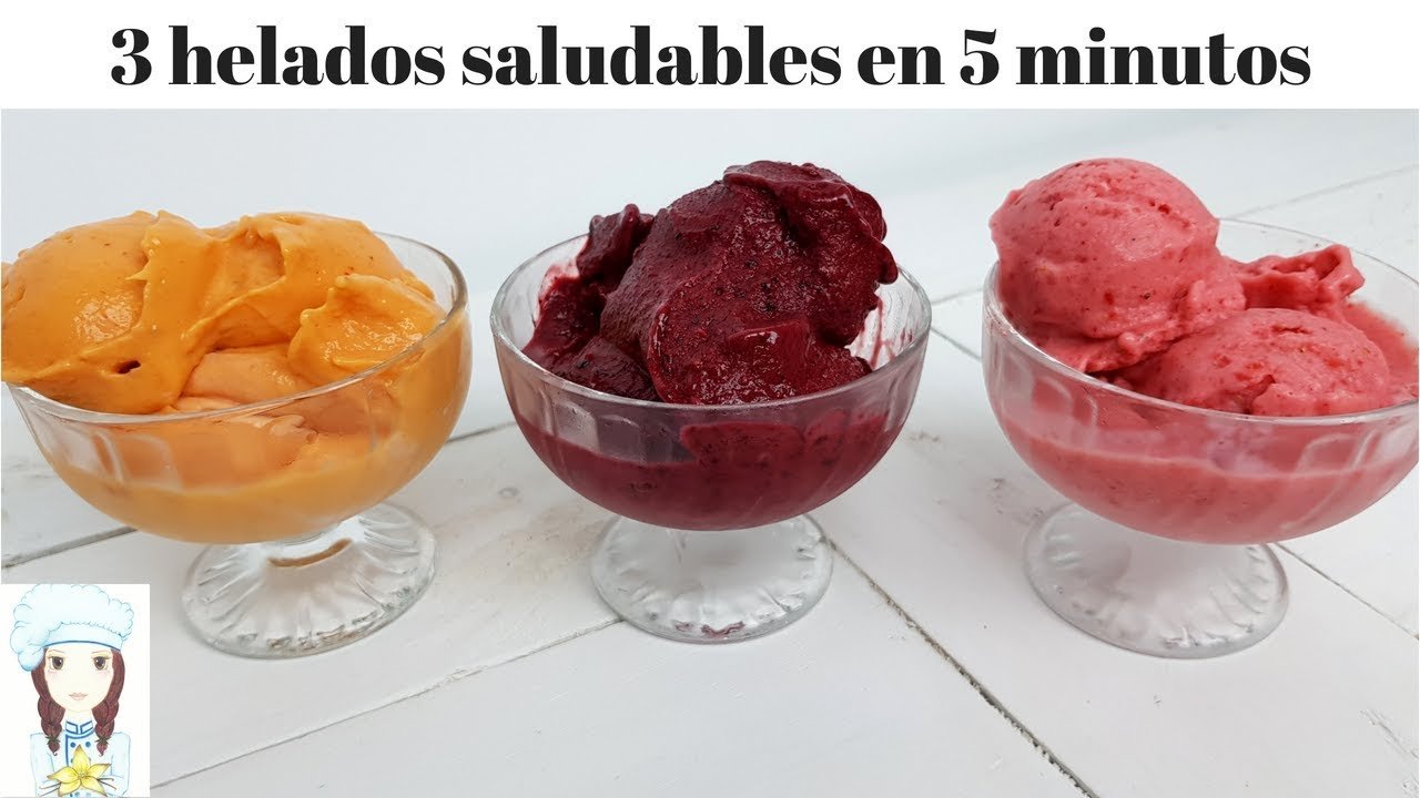 Receta de Helado de fruta fresca