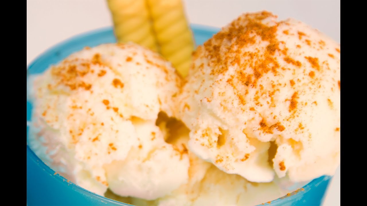 Receta de Helado de leche merengada