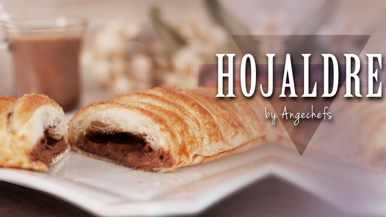 Receta de Hojaldre relleno de chocolate