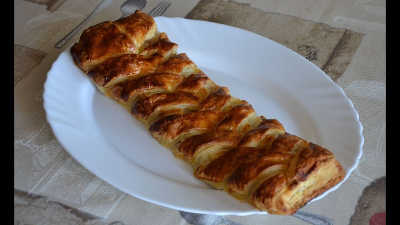 Receta de Hojaldre relleno de merluza