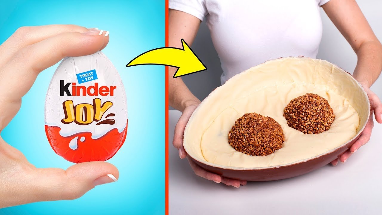Receta de Huevo Kinder casero