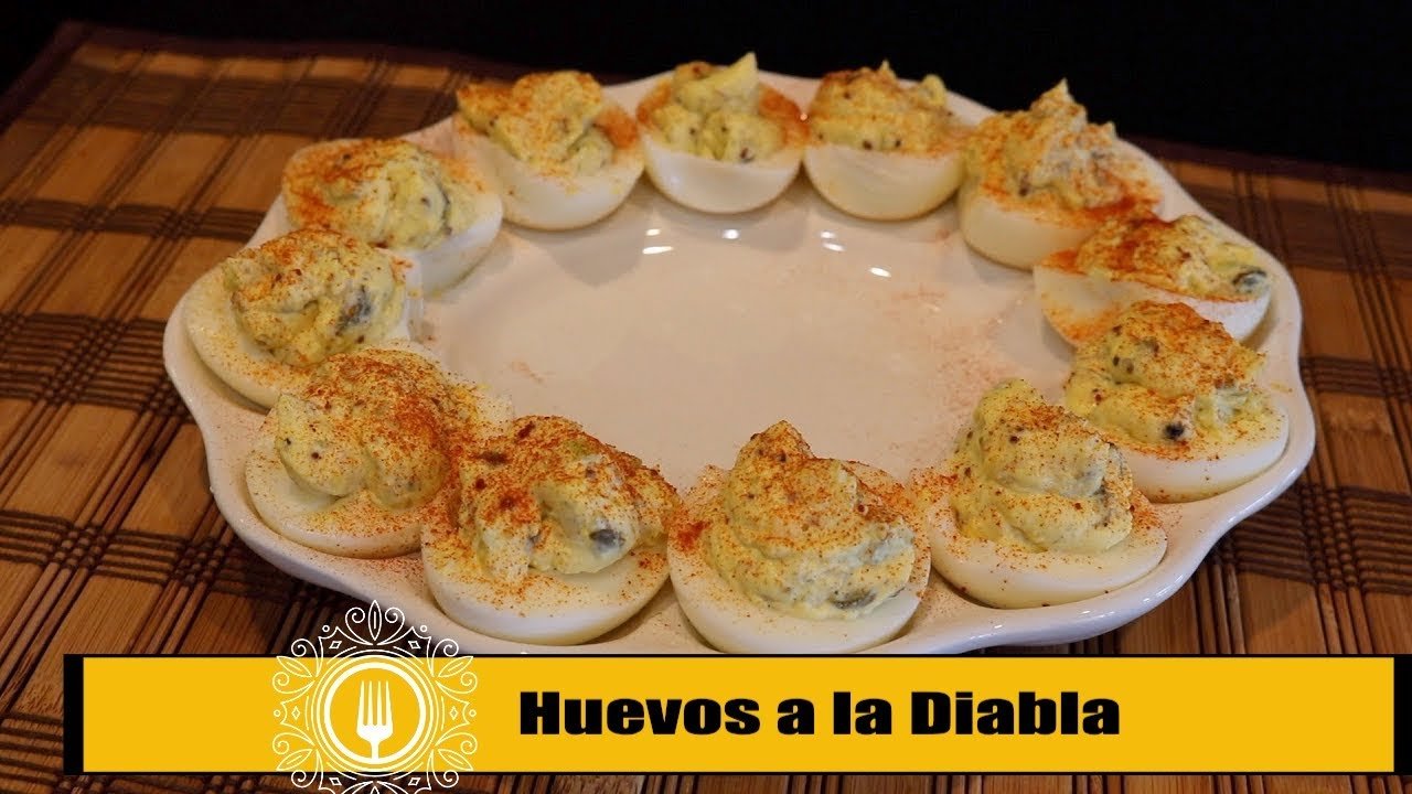 Receta de Huevos a la diabla
