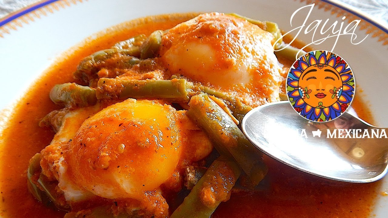 Receta de Huevos ahogados con nopales