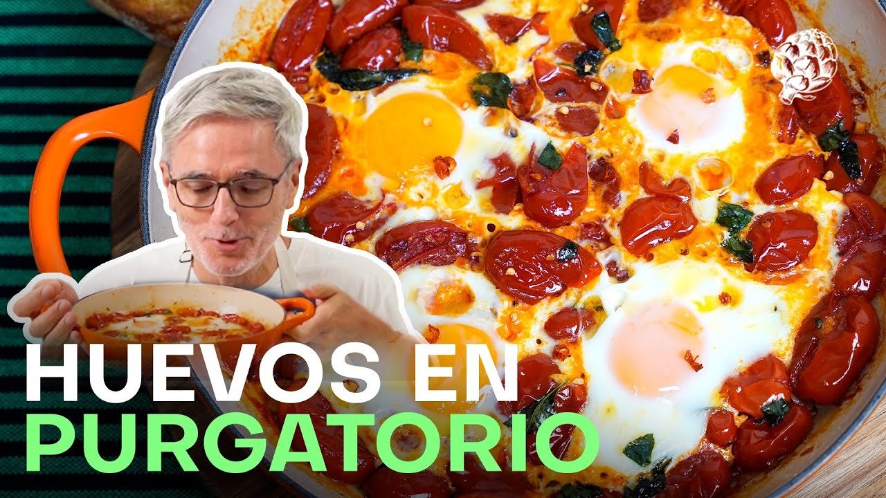 Receta de Huevos al purgatorio