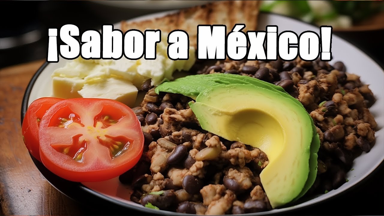 Receta de Huevos con frijoles&nbsp;refritos