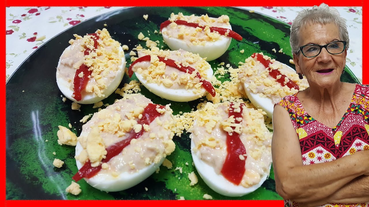 Receta de Huevos rellenos de la abuela
