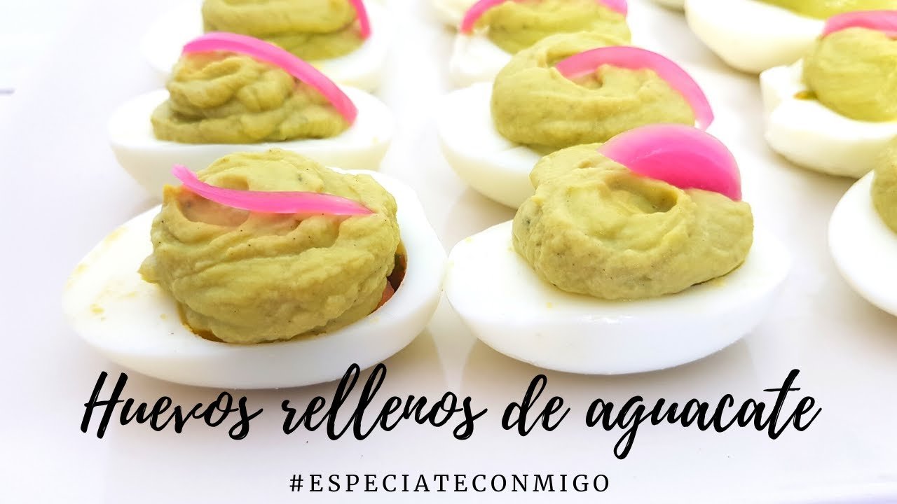 Receta de Huevos rellenos vegetarianos