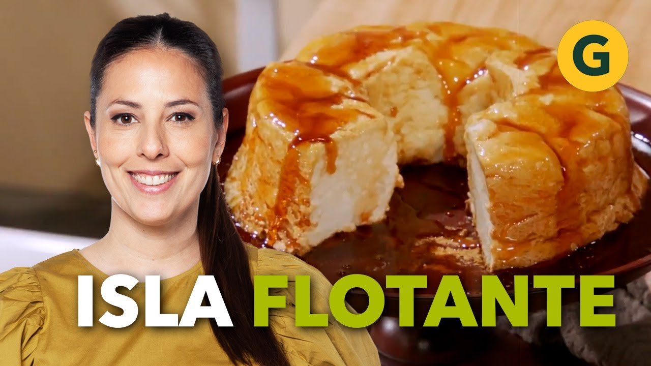 Receta de Isla flotante al horno