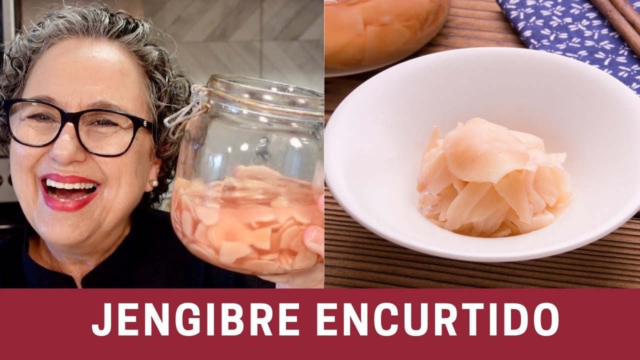 Receta de Jengibre encurtido