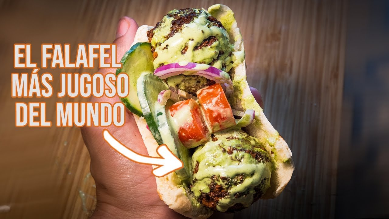 Receta de Kebab vegano de garbanzos